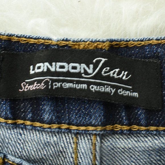 London Jean Size 10 Stretch Button Down Jeans - Picture 6 of 11